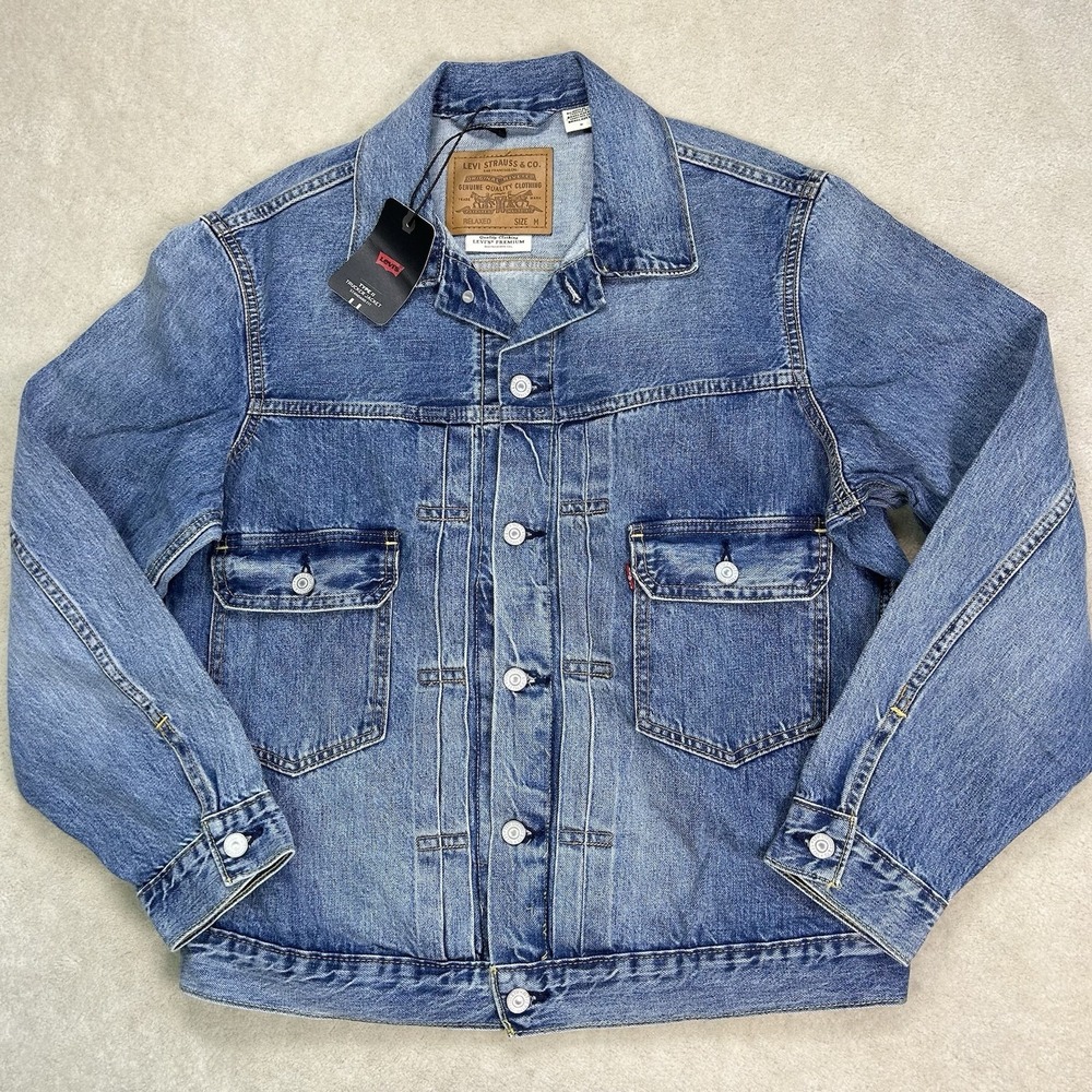 Levi's Premium Type 2 Redline Selvedge Denim Trucker Jacket Men's Medium
